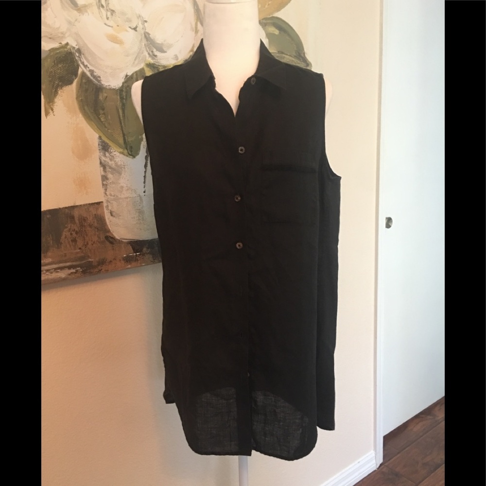 EUC Chico’s Linen tunic